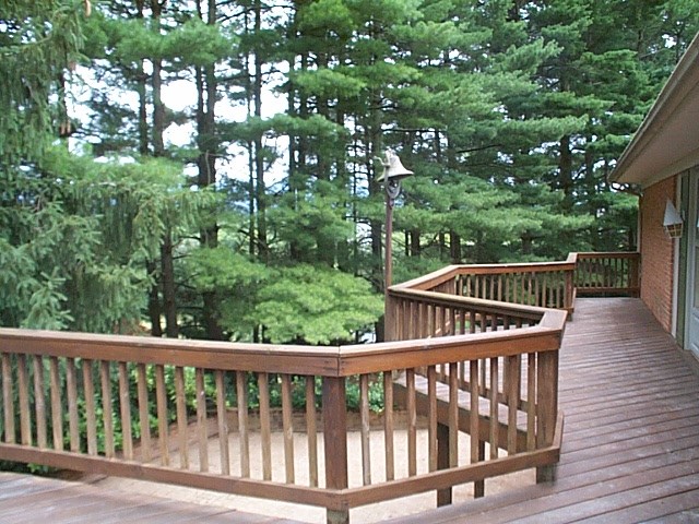 1541 Duke Road Waynesboro, VA 22980 - Photo 15 of 50 a view of balcony with deck and wooden floor