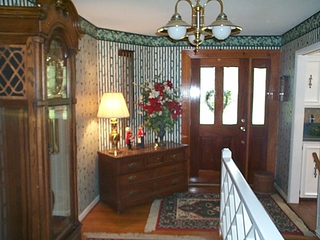 1541 Duke Road Waynesboro, VA 22980 - Photo 25 of 50 a view of a entryway door and chandelier