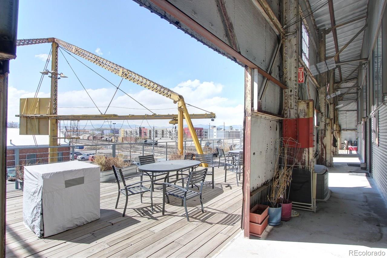 3377 Blake Street, Unit 202 Denver, CO 80205 - Photo 17 of 19 a view of roof deck