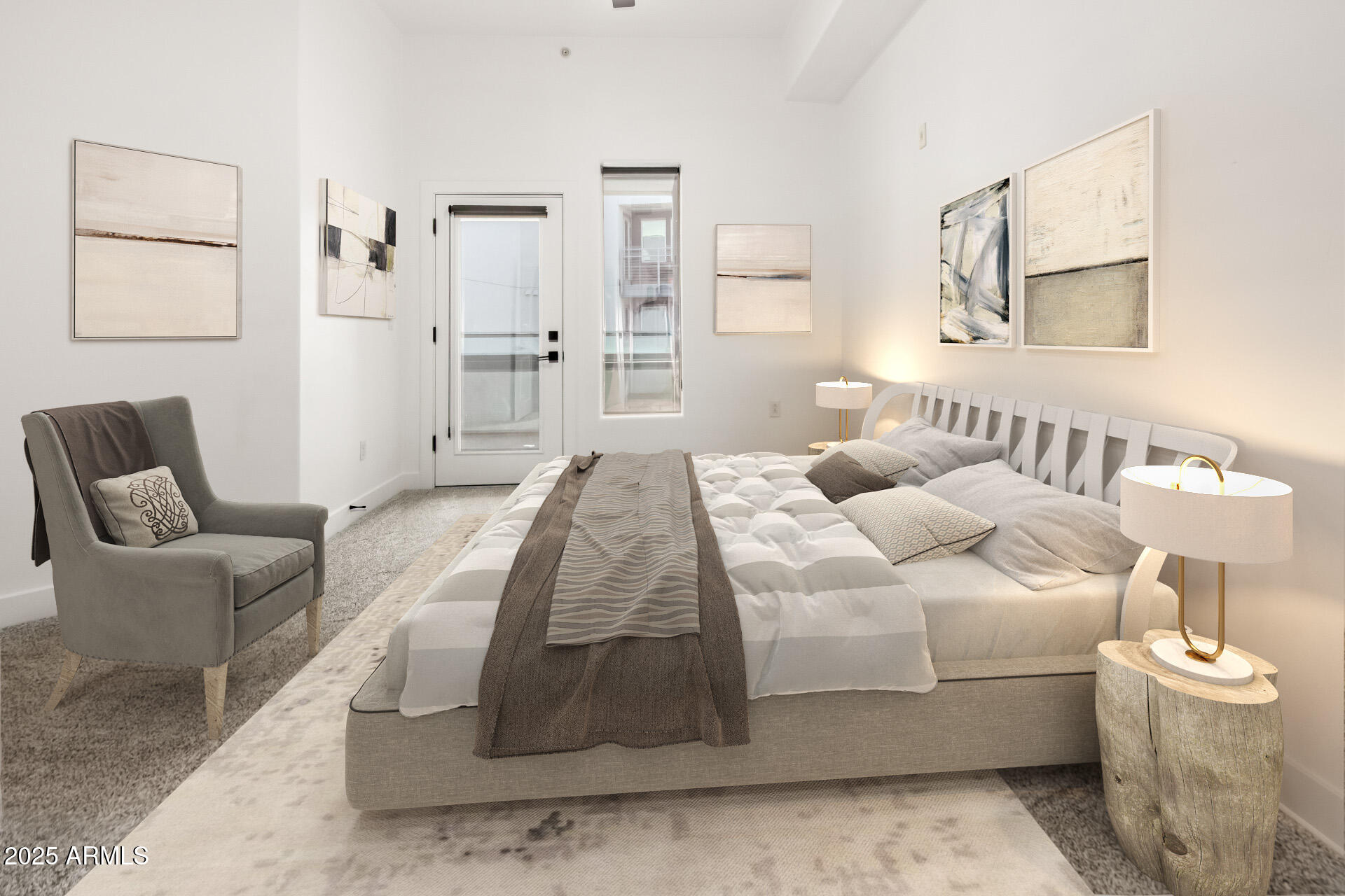 945 East Playa Del Norte Drive, Unit 4020 Tempe, AZ 85288 - Photo 14 of 39 a bedroom with a bed and a couch