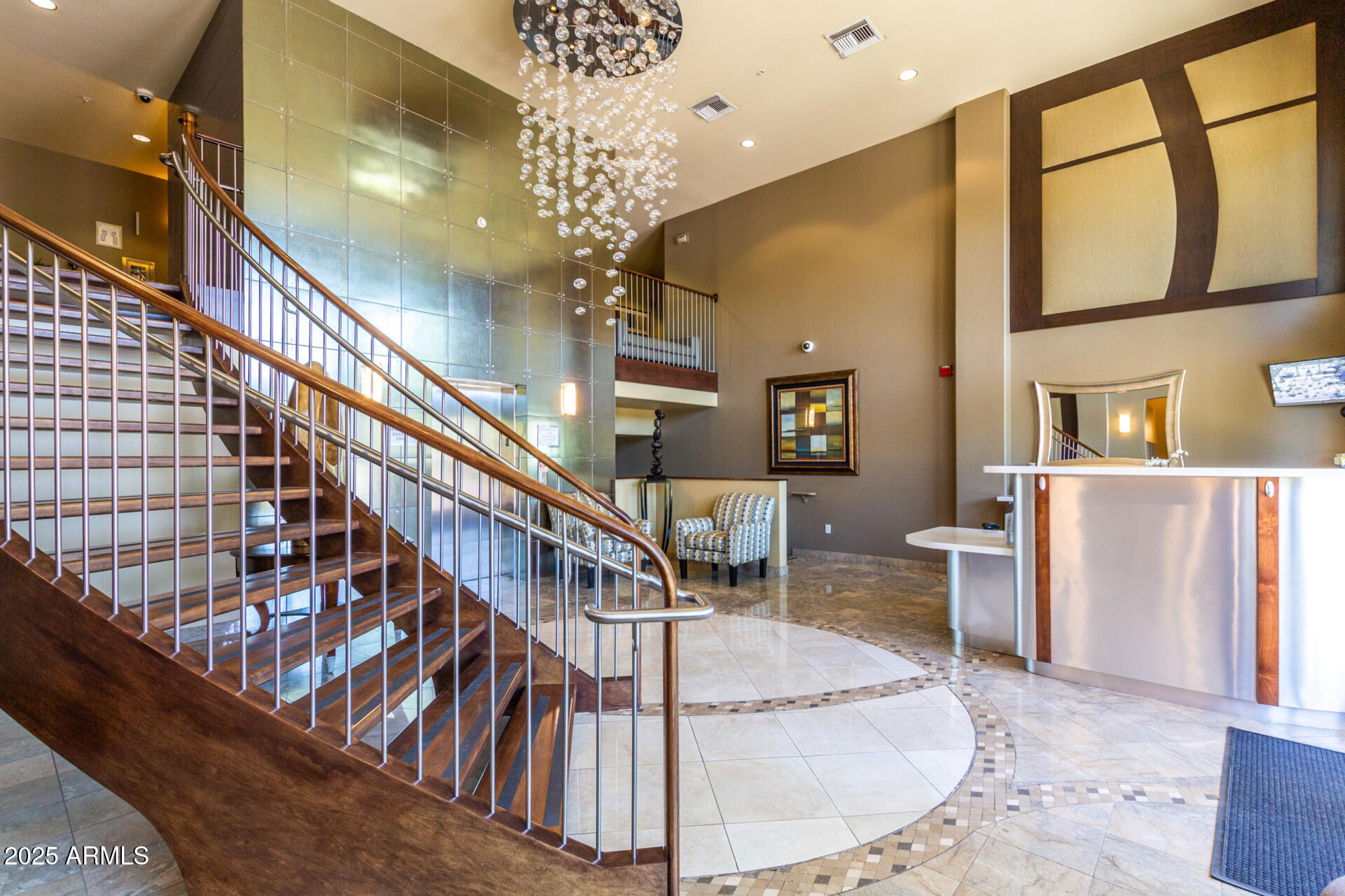 945 East Playa Del Norte Drive, Unit 4020 Tempe, AZ 85288 - Photo 25 of 39 a view of entryway and hall with wooden floor