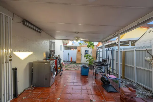 a view of building along the street