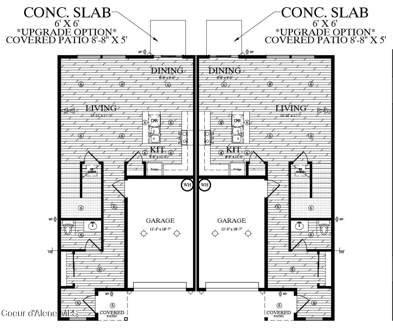 611 North Galbraith Loop Post Falls, ID 83854 - Photo 15 of 16 Main Floor Plan