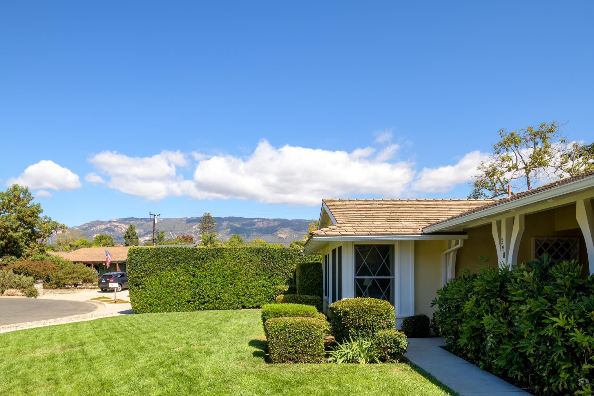 258 Iris Avenue Goleta, CA 93117 - Photo 4 of 28 Front Exterior/Mountain View