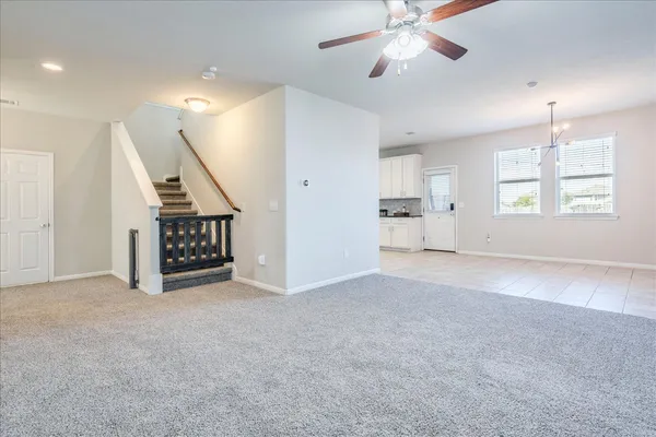 a view of a kitchen with marble kitchen and sink