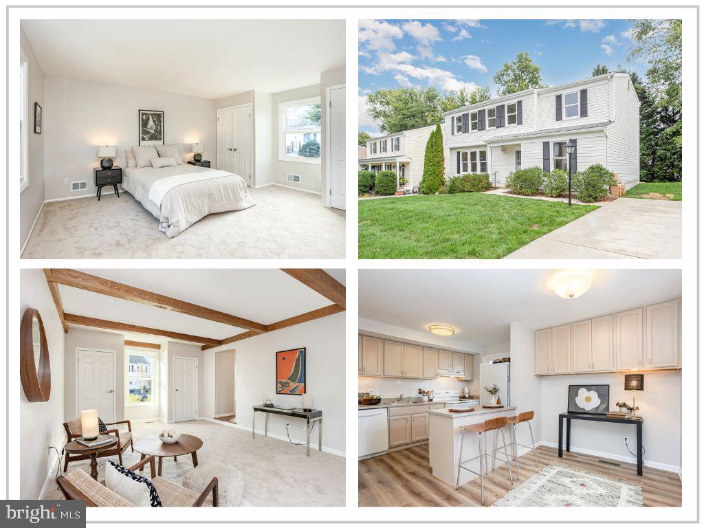 a view of a living room and kitchen area