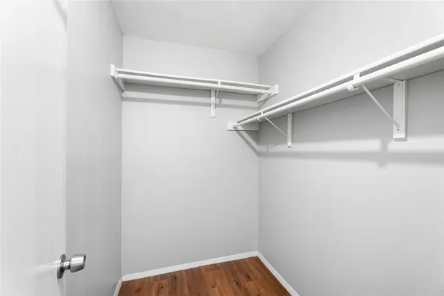 a view of a room with shelf