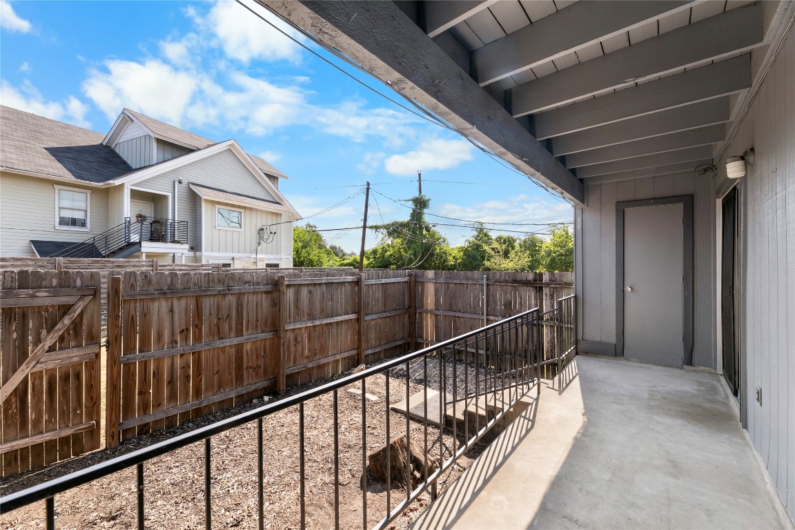 4304 Acropolis Court, Unit B Austin, TX 78759 - Photo 21 of 22 a view of a balcony