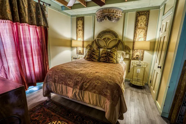 a view of swimming pool with an outdoor space and seating area