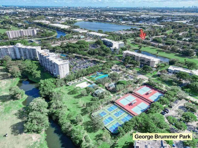 an aerial view of a city with lots of residential buildings