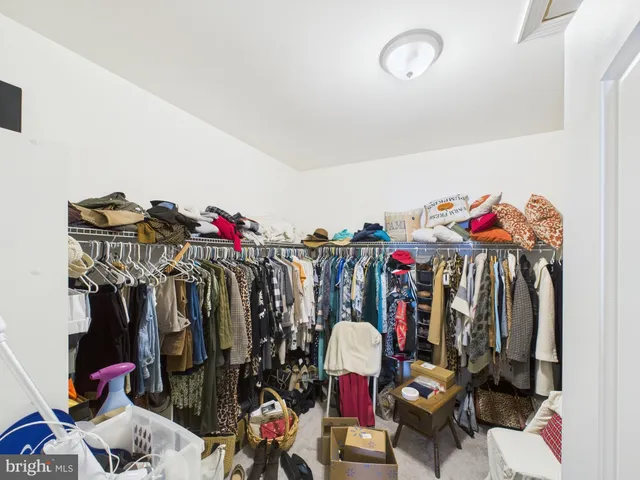 a view of a storage and utility room