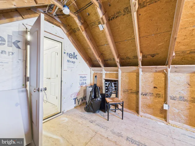 a view of a storage & utility room