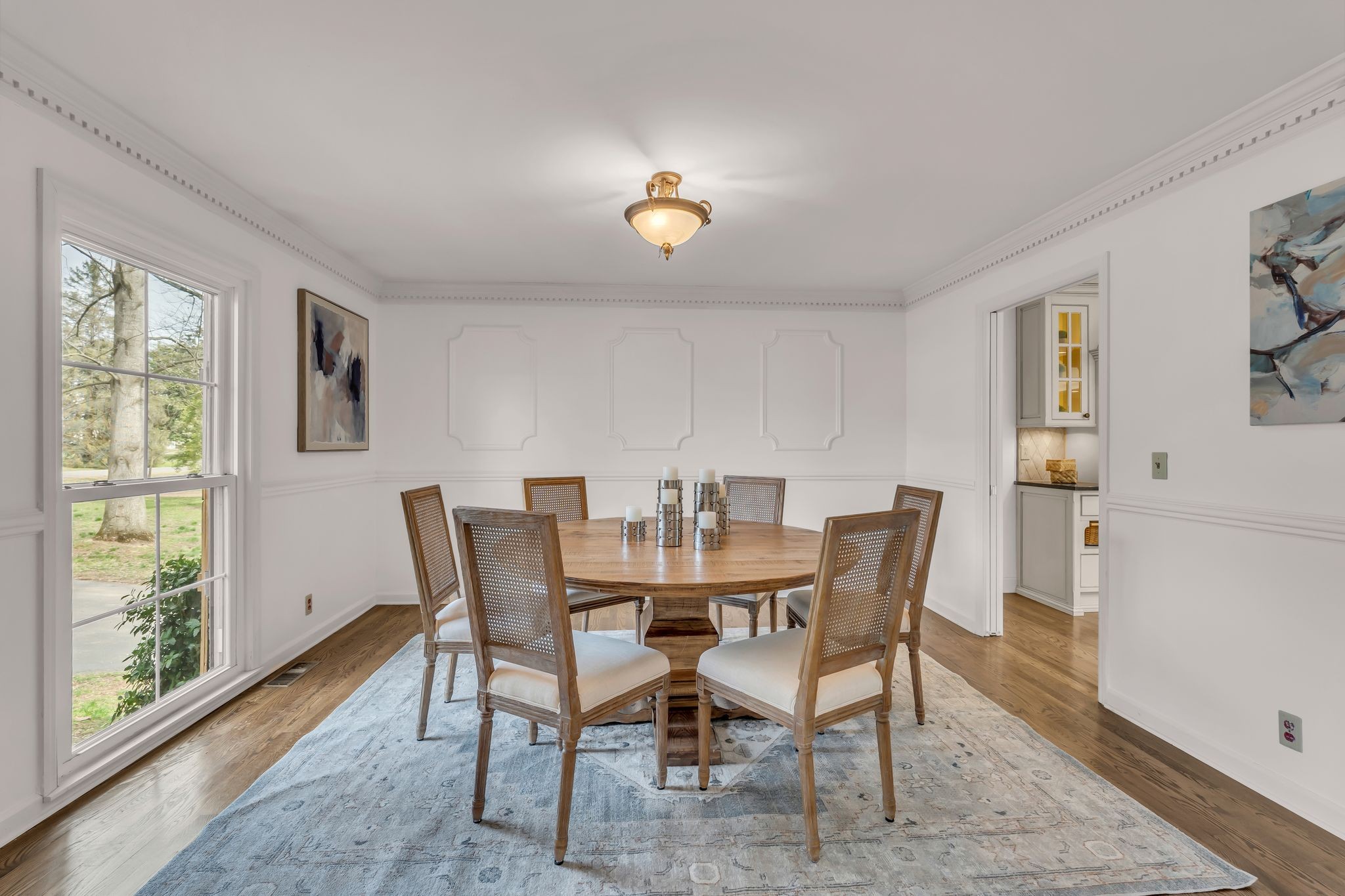 6307 Ramsgate Court Brentwood, TN 37027 - Photo 14 of 99 a view of a dining room with furniture and a window