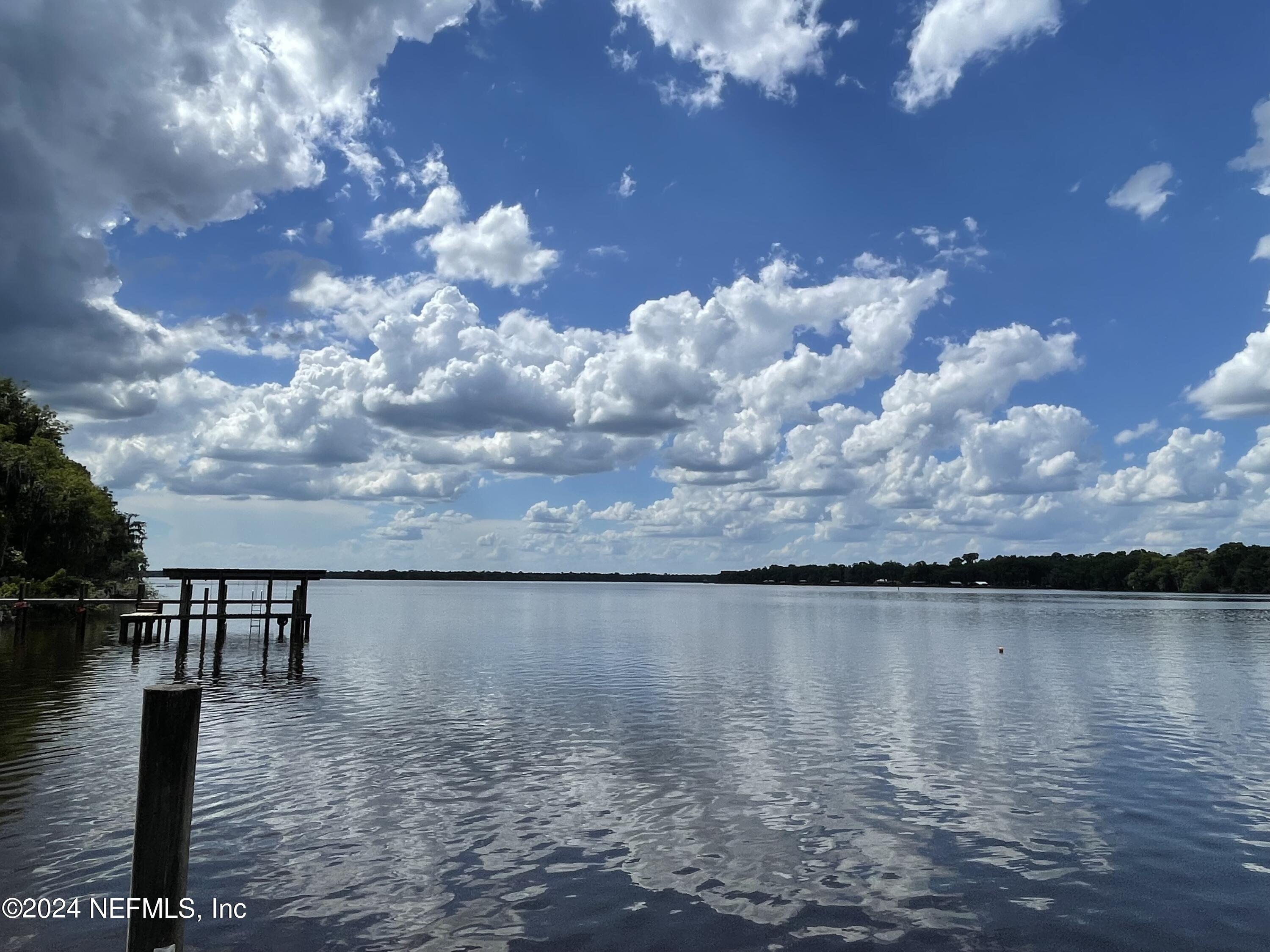 110 North Point Drive Georgetown, FL 32139 - Photo 20 of 28 a view of a lake from a yard