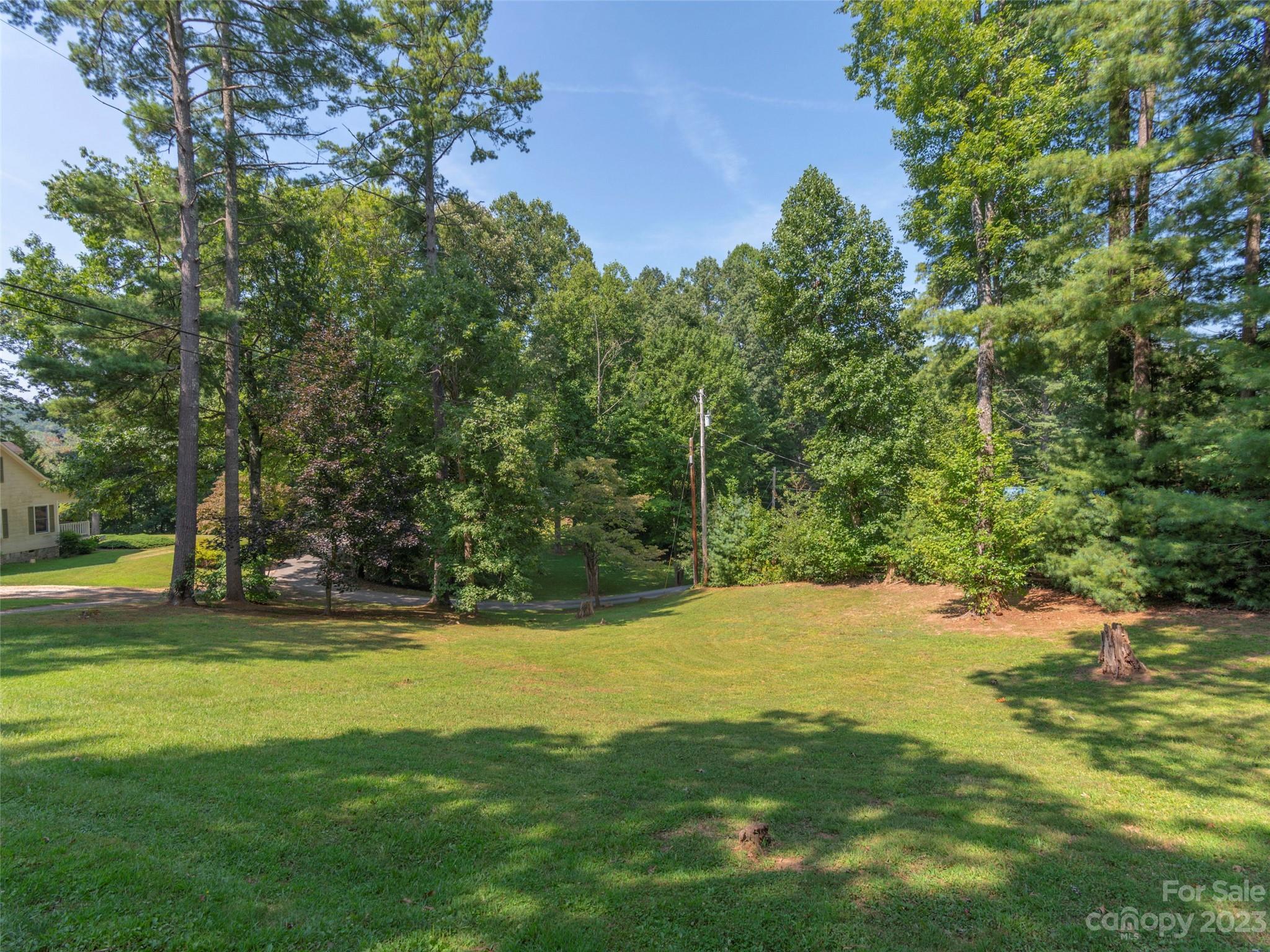 167 Paradise Circle Clyde, NC 28721 - Photo 18 of 18 a view of a field with trees in the background