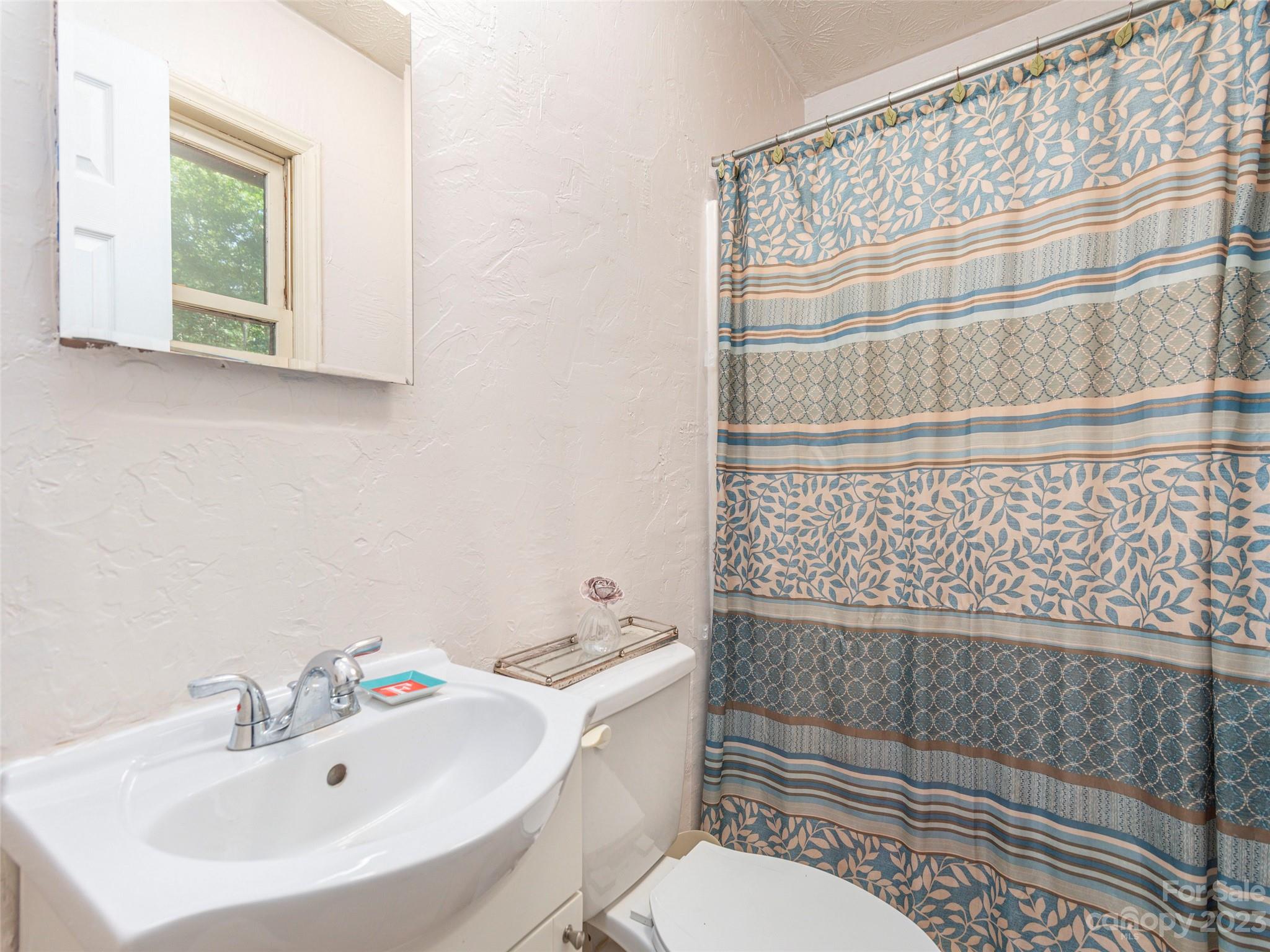 167 Paradise Circle Clyde, NC 28721 - Photo 10 of 18 a bathroom with a sink toilet and shower