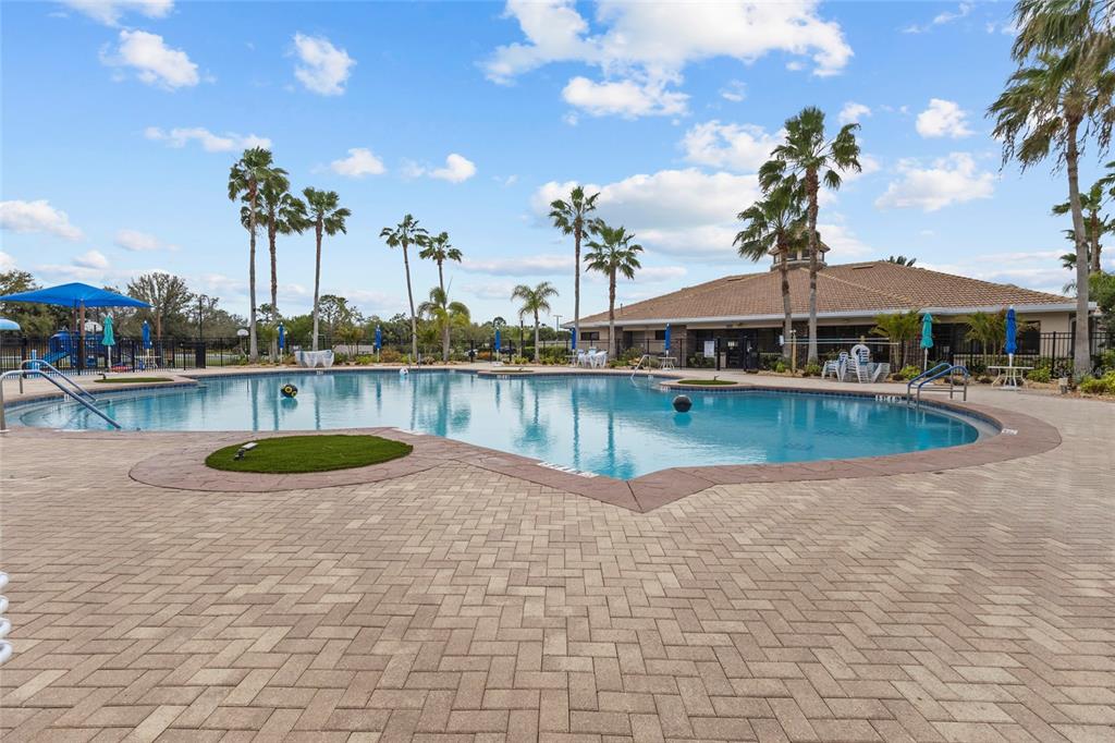 11754 Tempest Harbor Loop Venice, FL 34292 - Photo 38 of 56 a swimming pool with outdoor seating and yard