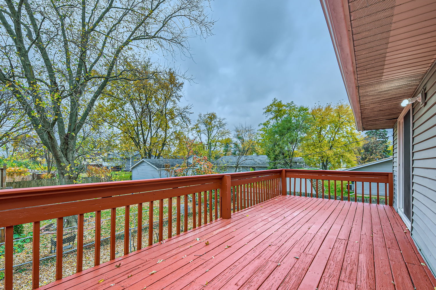 303 Audubon Road Streamwood, IL 60107 - Photo 25 of 30 a view of a wooden deck