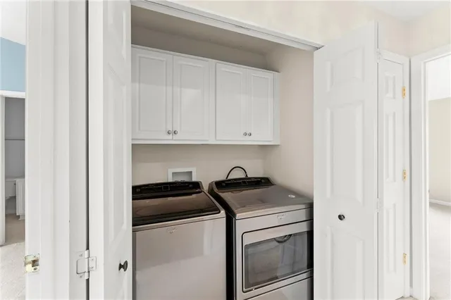 a view of washer and dryer