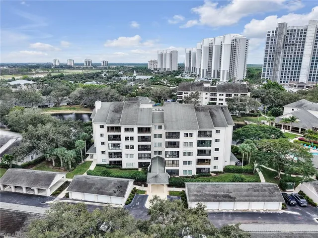 a view of a city with tall buildings