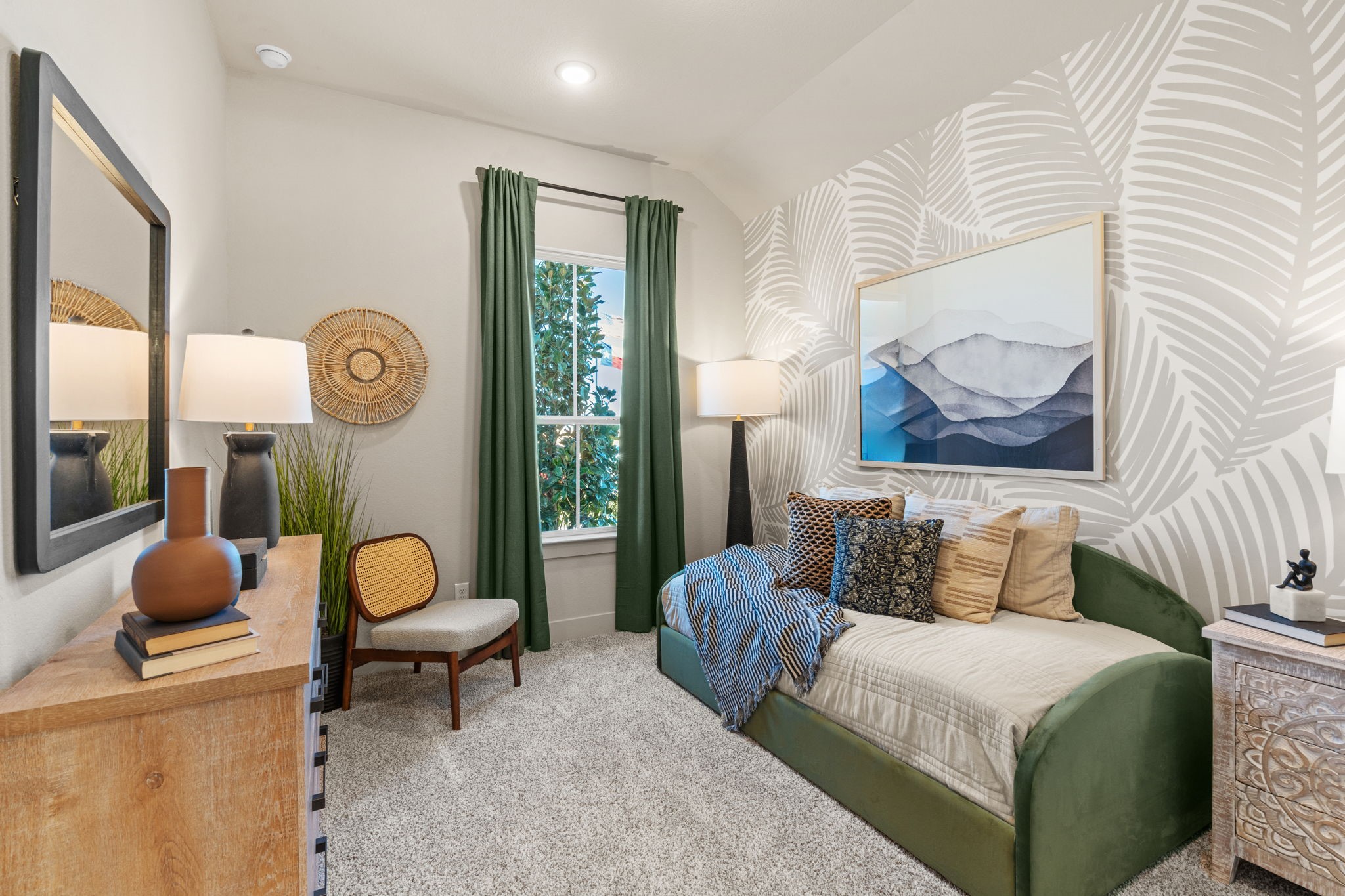 130 Afton June Drive Rosenberg, TX 77471 - Photo 4 of 36 a living room with furniture and a clock