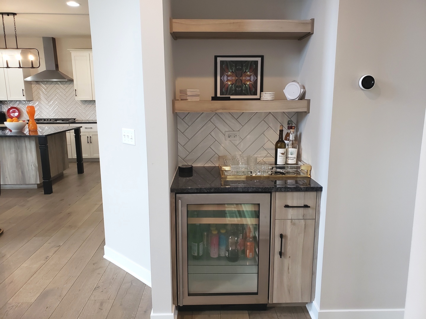 4327 Carpenter Road Naperville, IL 60564 - Photo 19 of 42 a living room with furniture and a fireplace