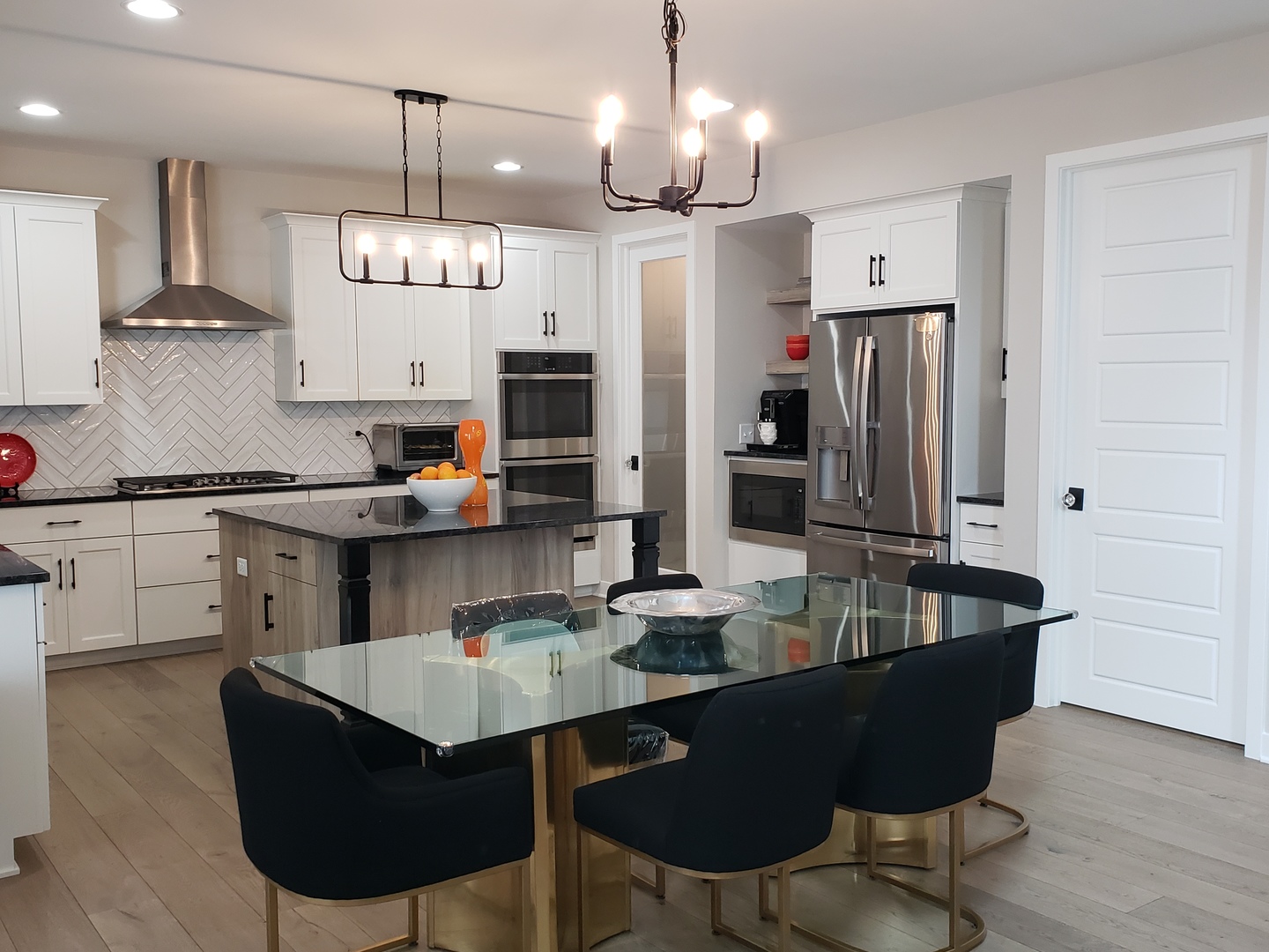 4327 Carpenter Road Naperville, IL 60564 - Photo 6 of 42 a kitchen with stainless steel appliances granite countertop a sink a stove and a refrigerator