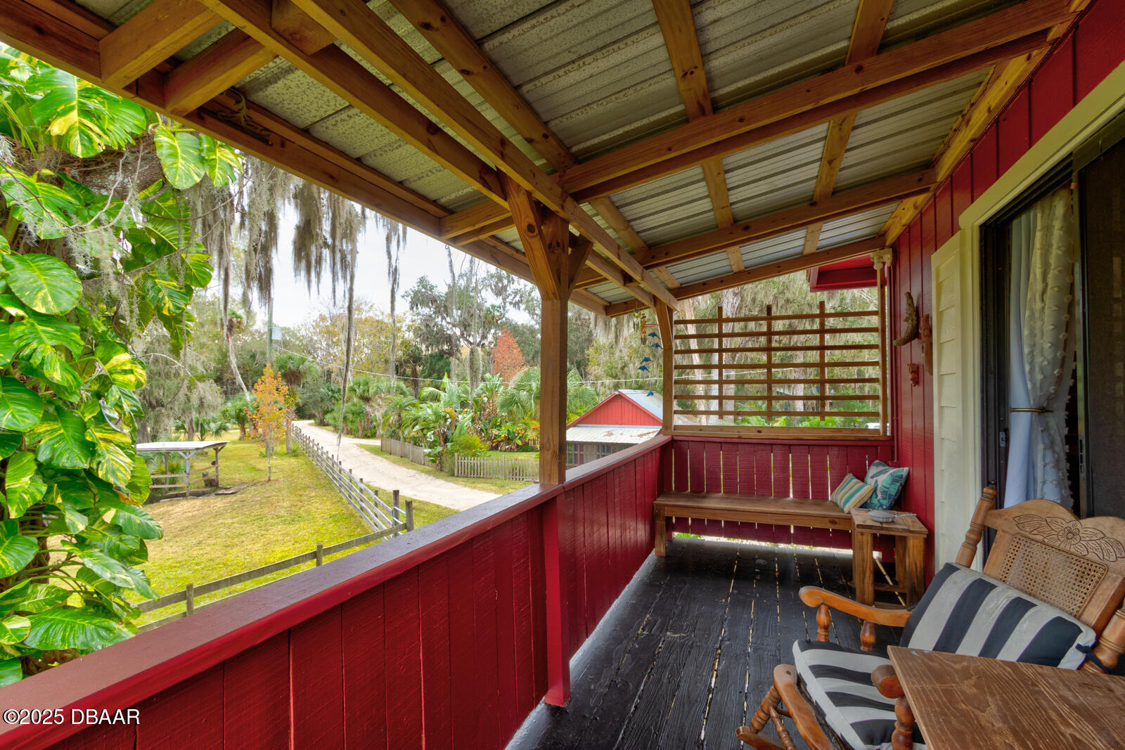 3051 Ragis Road Edgewater, FL 32132 - Photo 10 of 76 Bedroom -1 Balcony View of Front Yard