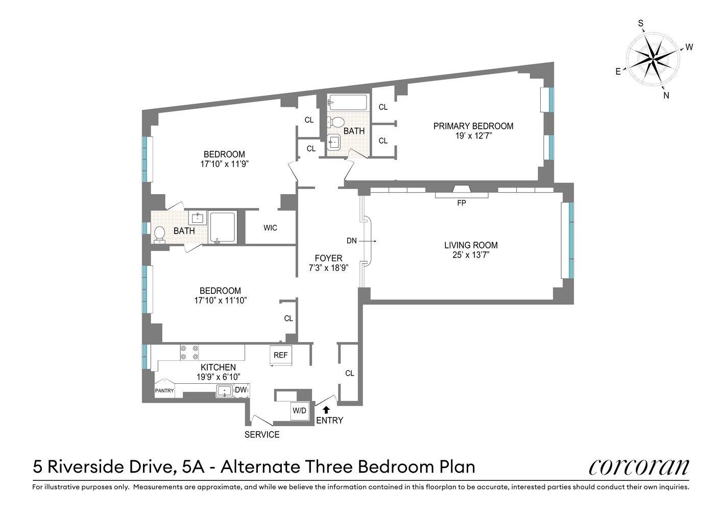 5 Riverside Drive, Unit 5A Manhattan, NY 10023 - Photo 13 of 13 unknown