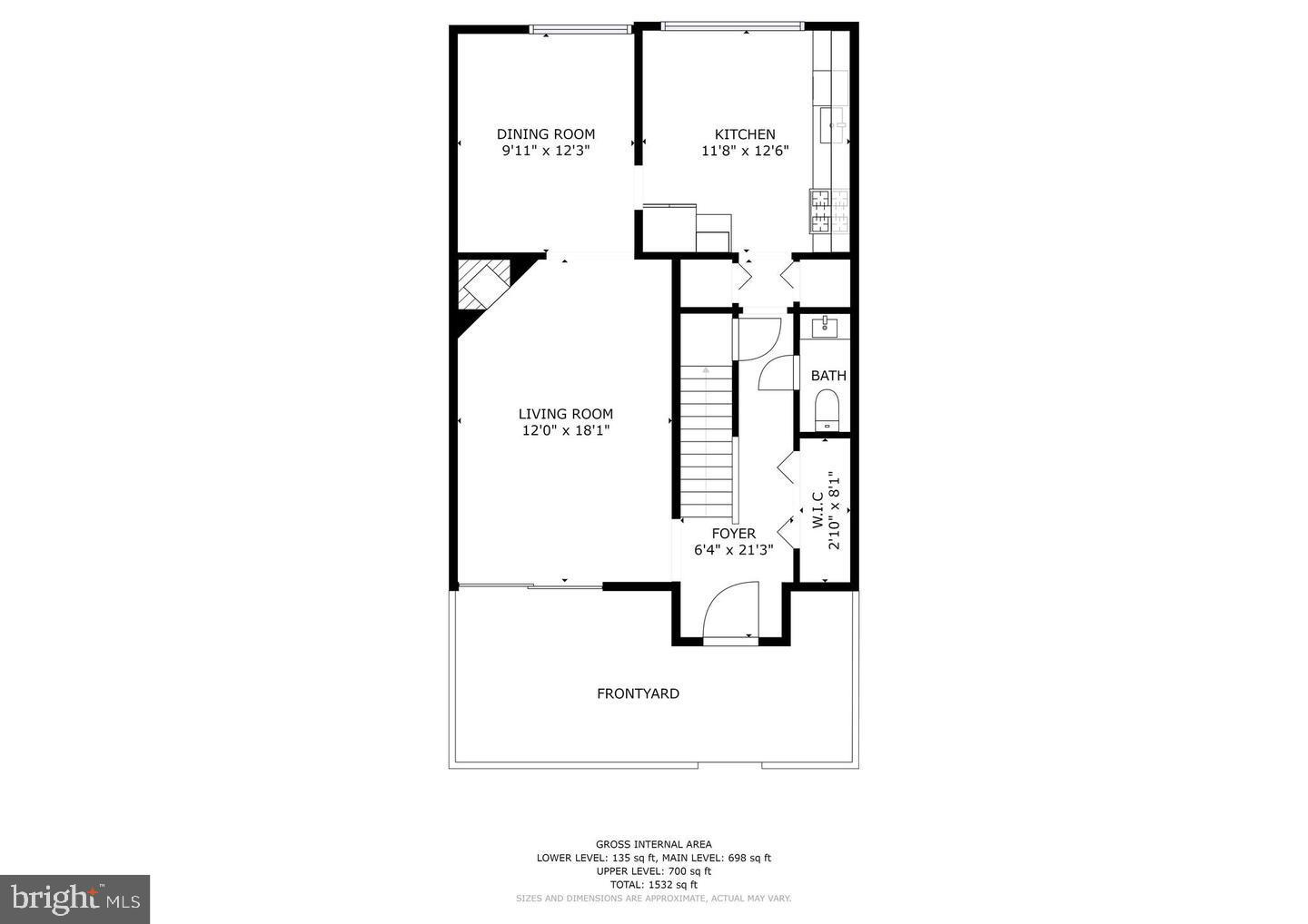10410 Faulkner Ridge Circle, Unit 36 Columbia, MD 21044 - Photo 23 of 23 Main Floor Plan