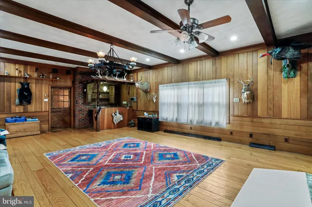 a very nice looking room with a rug