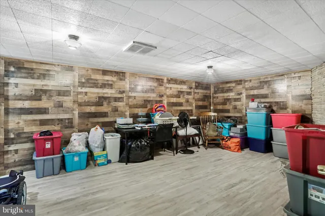 a view of storage and utility room