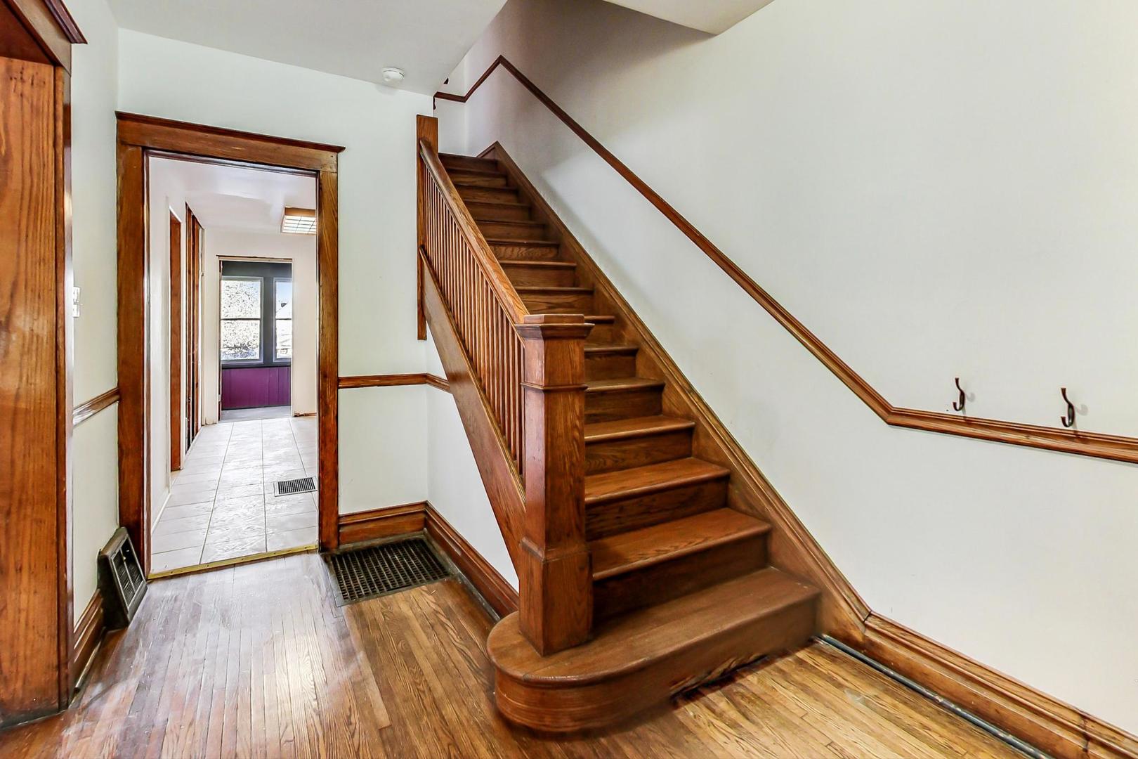 37 7th Avenue La Grange, IL 60525 - Photo 22 of 45 a view of entryway and hall with wooden floor