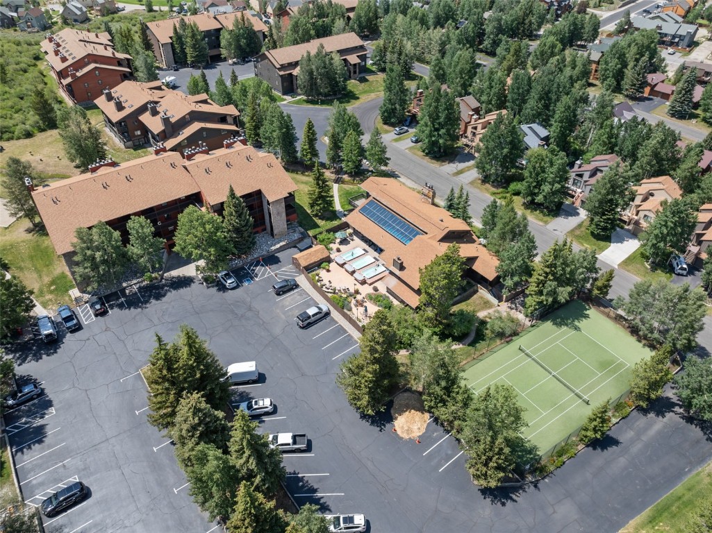 500 Bills Ranch Road, Unit 161 Frisco, CO 80443 - Photo 12 of 38 an aerial view of a house with a yard and greenery