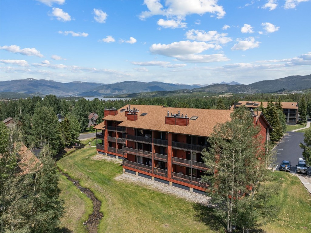 500 Bills Ranch Road, Unit 161 Frisco, CO 80443 - Photo 36 of 38 aerial view of a house with a yard