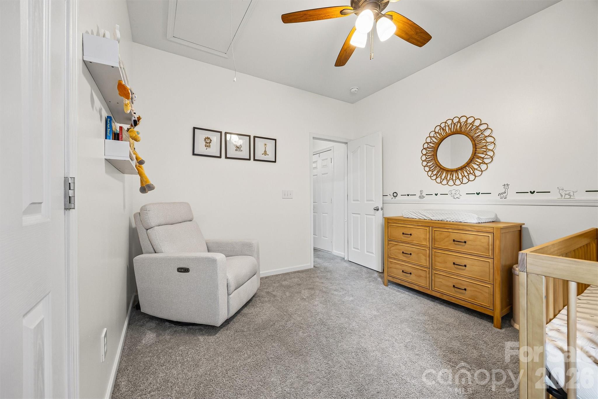 2133 Seabrook Lane Fort Mill, SC 29715 - Photo 19 of 28 a spacious bathroom with a double vanity sink and a mirror