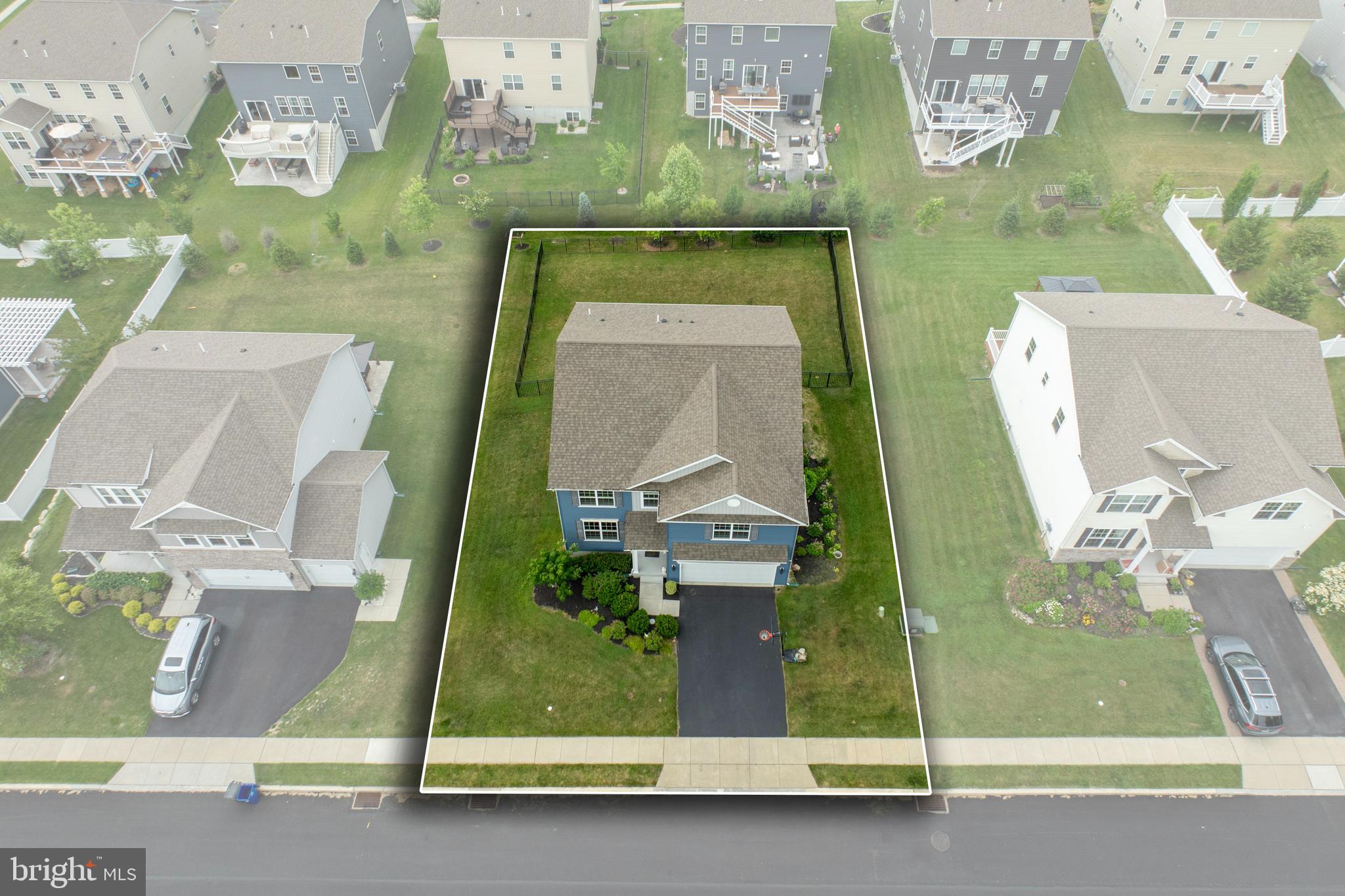 45 Nichols Mill Road Downingtown, PA 19335 - Photo 34 of 47 an aerial view of residential house with outdoor space