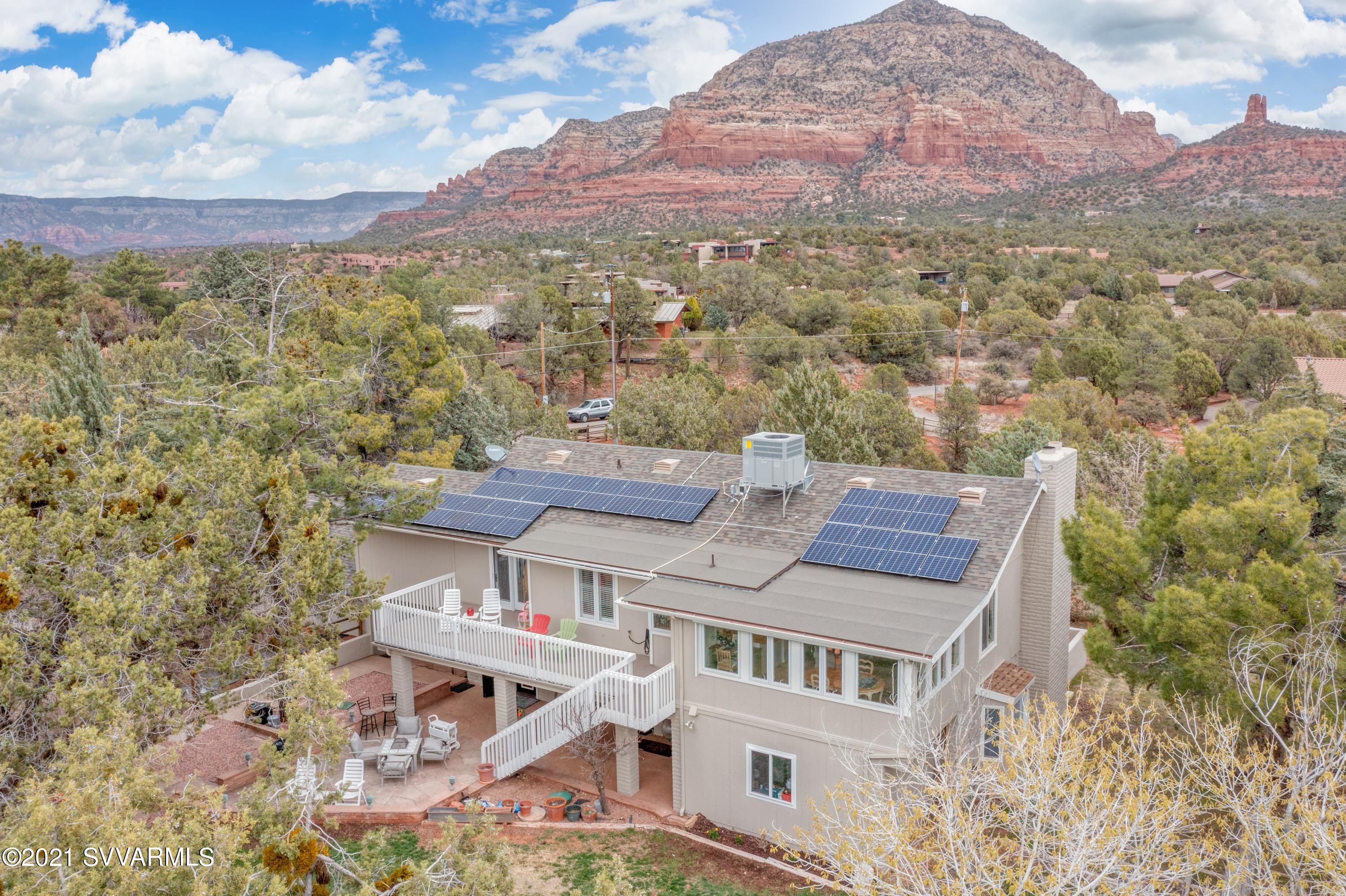 455 Color Cove Road Sedona, AZ 86336 - Photo 47 of 48 047_Aerial 6