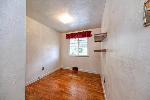 a view of empty room