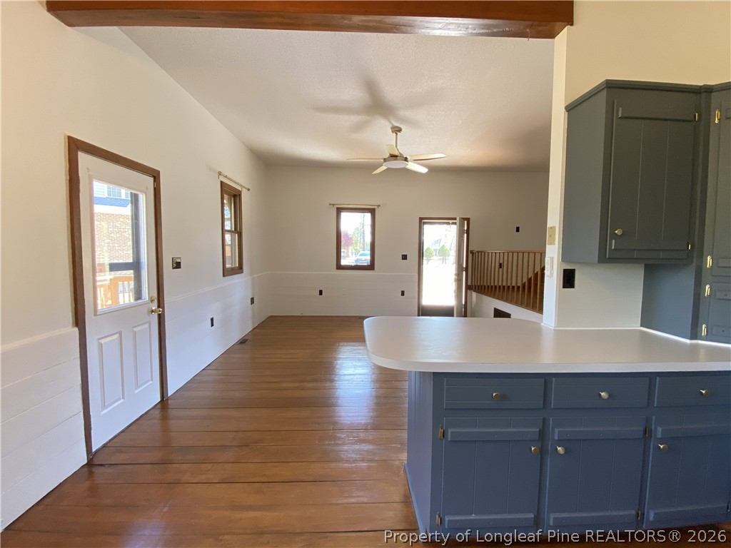 45 Lookout Point Sanford, NC 27332 - Photo 6 of 15 a view of a kitchen counter space and wooden floor