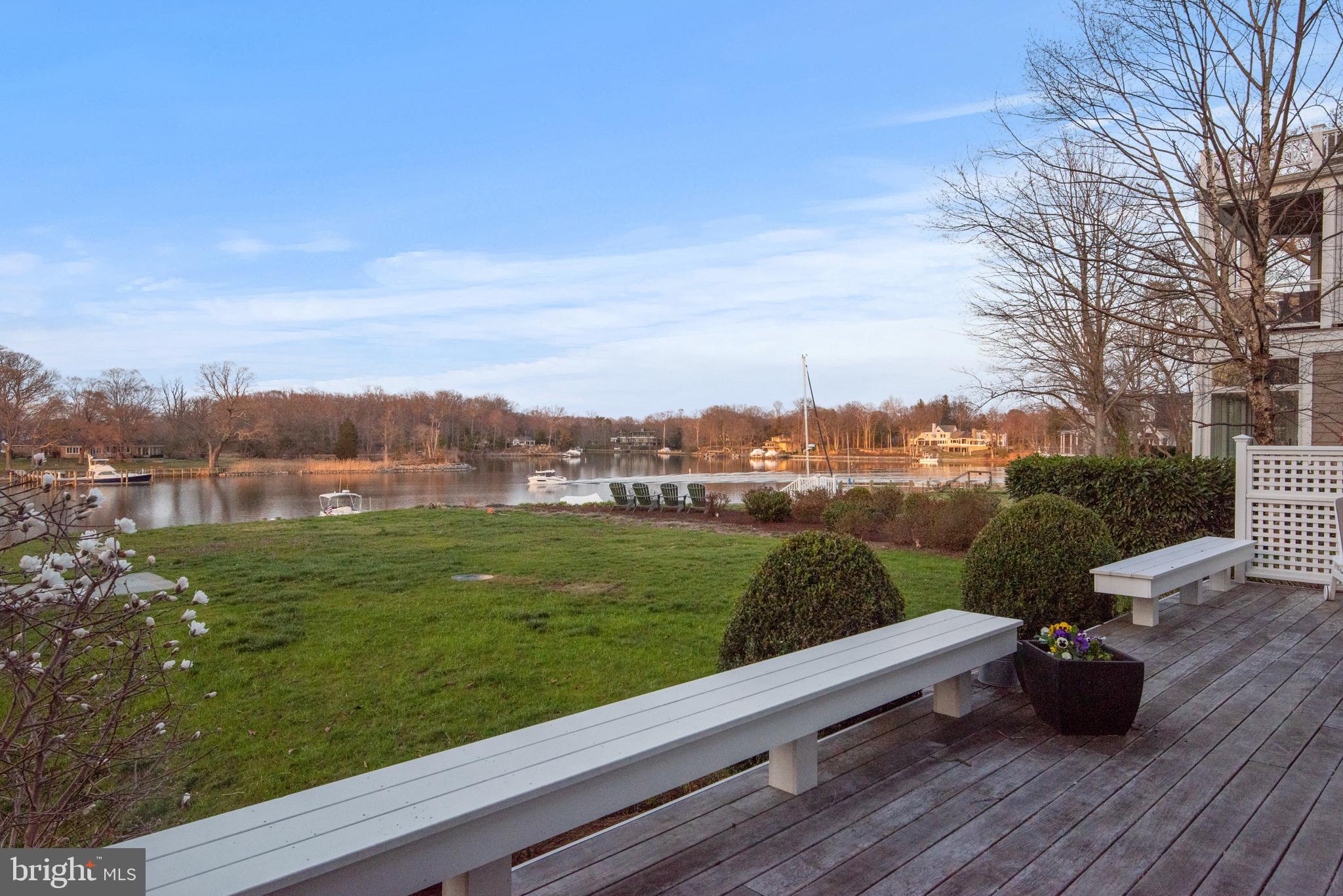 708 Black Forest Road Annapolis, MD 21409 - Photo 69 of 82 a view of a two chair and tables on the terrace