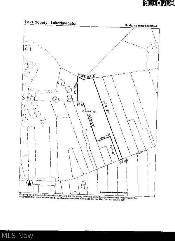 11159 Prouty Road Painesville, OH 44077 - Photo 20 of 21 Detailed plat map with measurements