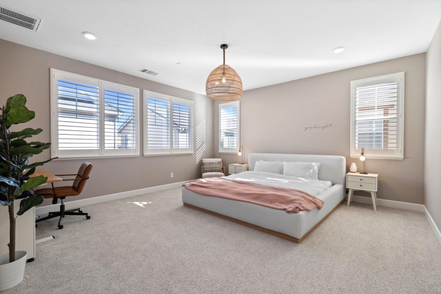 39941 Seal Drive Newark, CA 94560 - Photo 22 of 28 a bedroom with a bed and a window