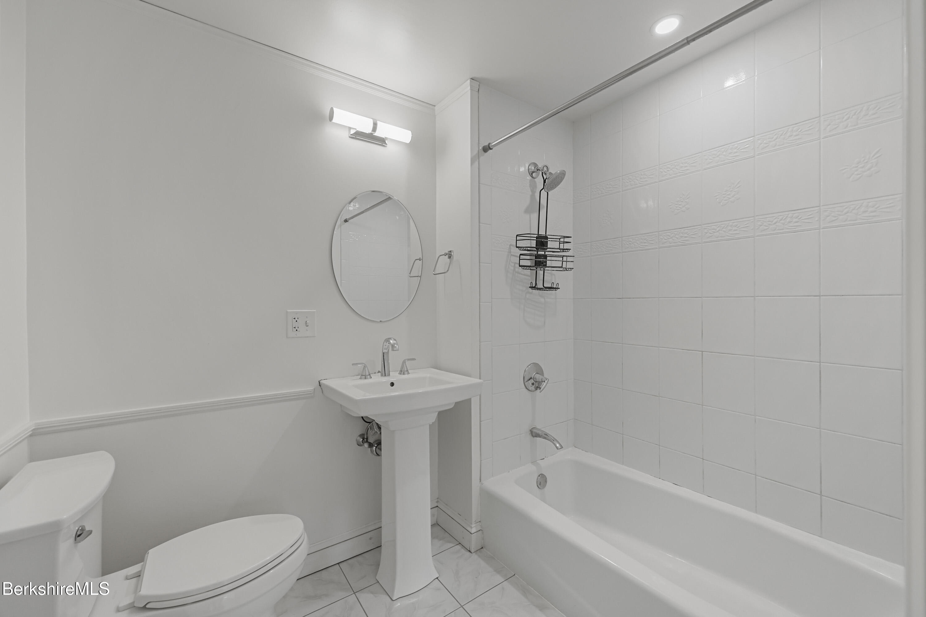 22 Maple Street Adams, MA 01220 - Photo 31 of 65 a bathroom with a sink a toilet and shower