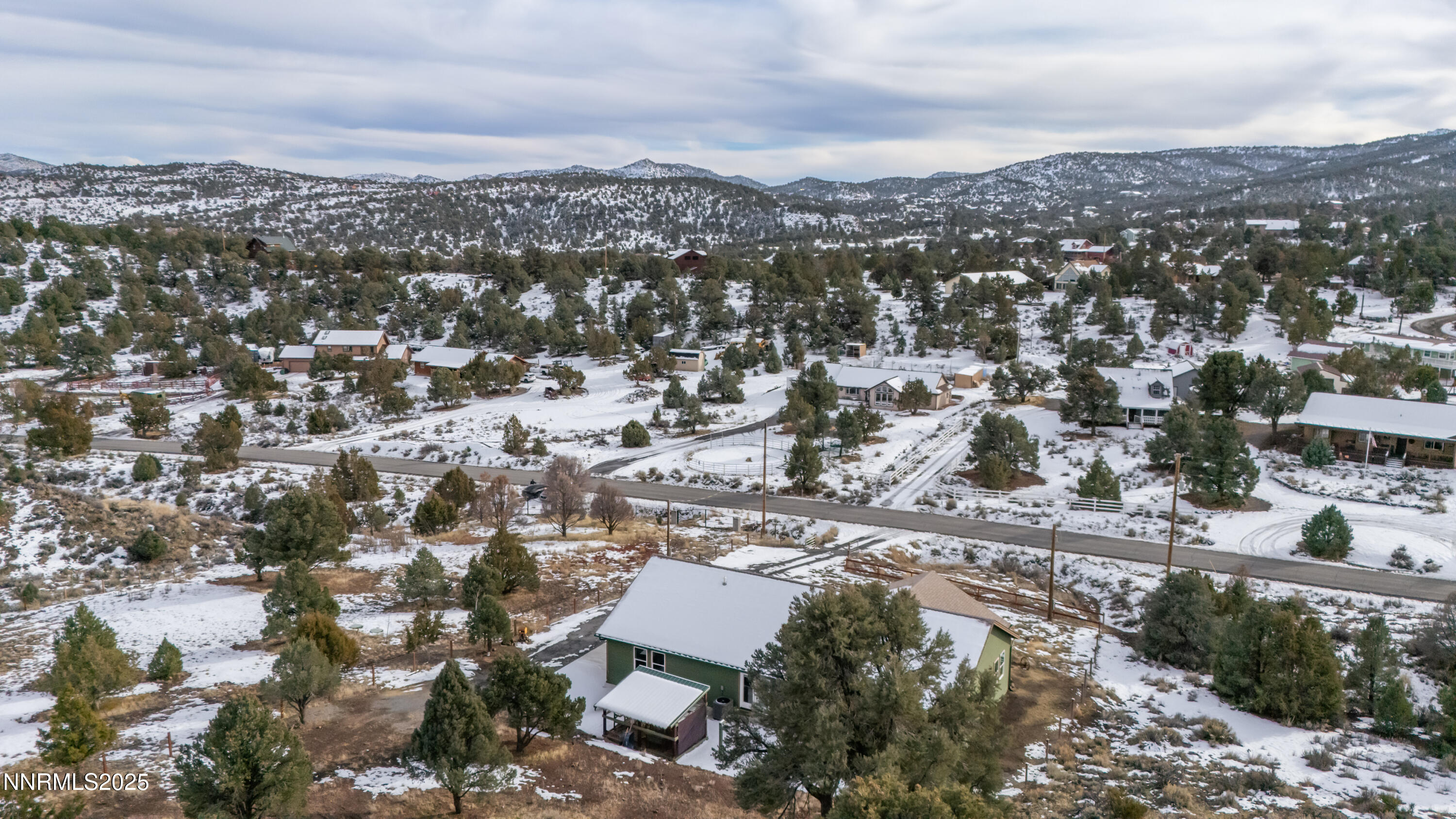 2486 Cartwright Road Reno, NV 89521 - Photo 33 of 44 an aerial view of residential houses with city view