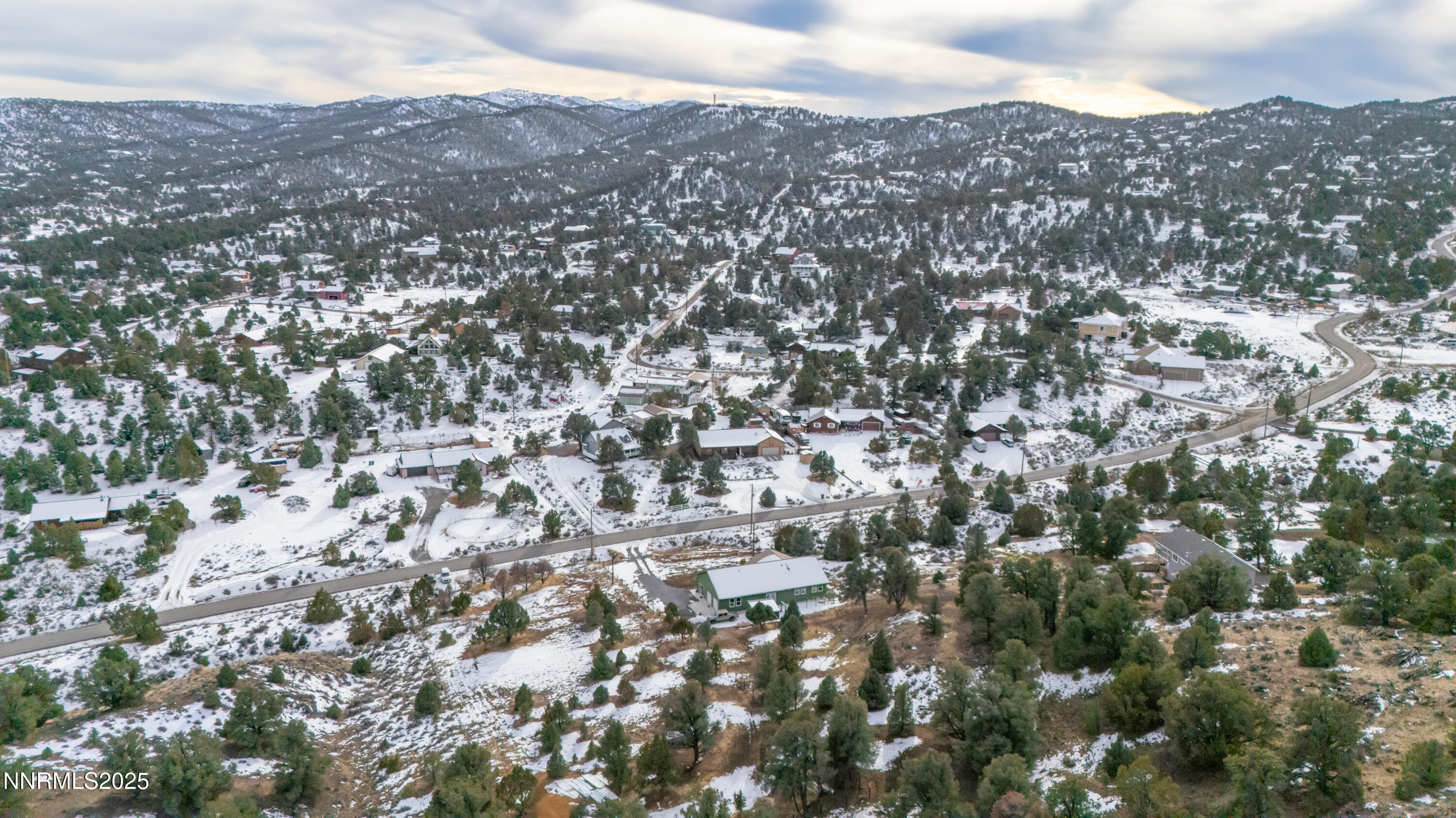 2486 Cartwright Road Reno, NV 89521 - Photo 40 of 44 an aerial view of residential houses with outdoor space and trees