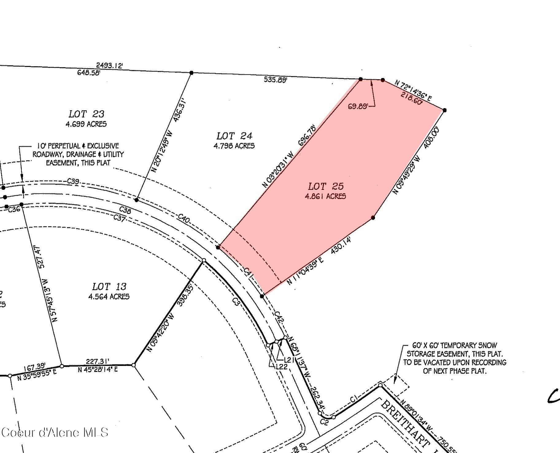 1405 East Wadi Court Rathdrum, ID 83858 - Photo 2 of 5 Plat Map