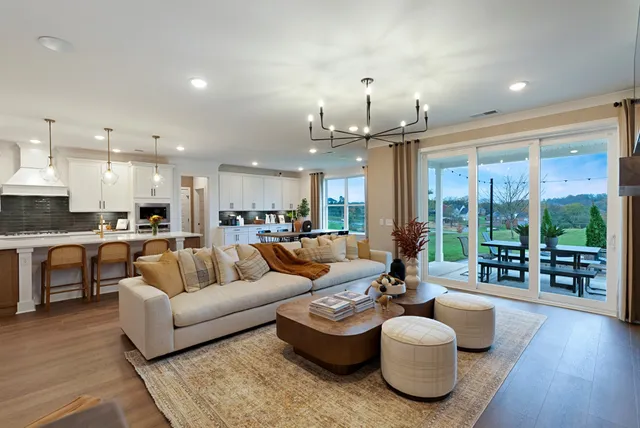 a front view of a building