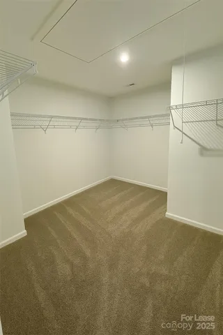 a view of a room with an empty space