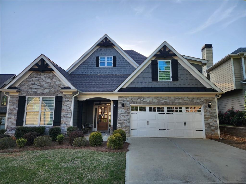 194 Yorkshire Lane Villa Rica, GA 30180 - Photo 1 of 20 a front view of a house with a yard